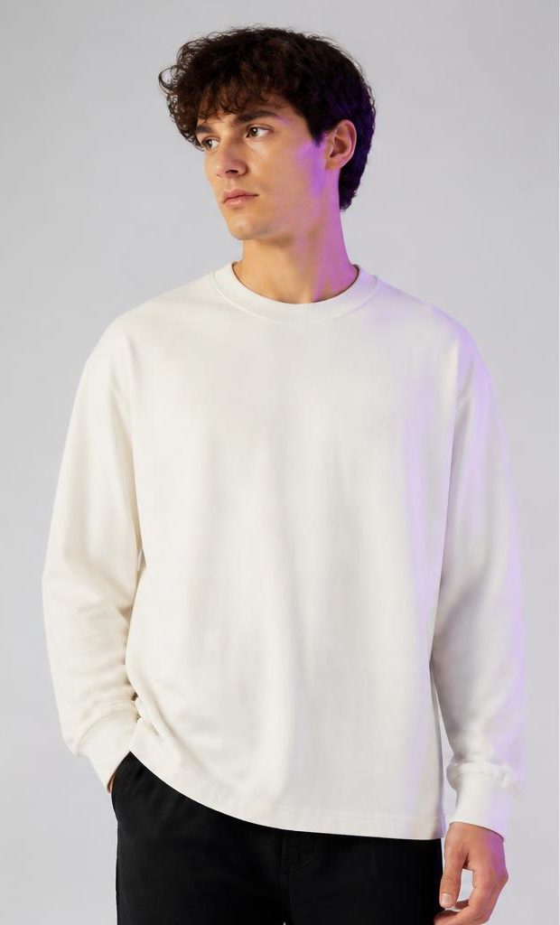 ZYKAA Static Long Sleeve in Off White