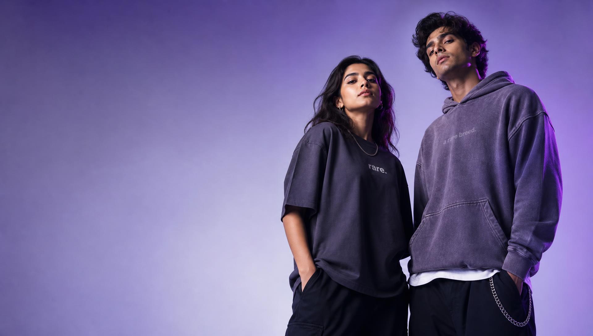 ZYKAA unisex streetwear campaign